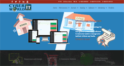 Desktop Screenshot of cyberworldit.com